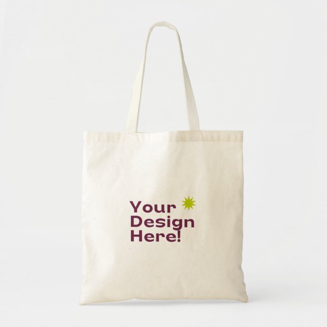 Design Your Own Tote Bag (Front)