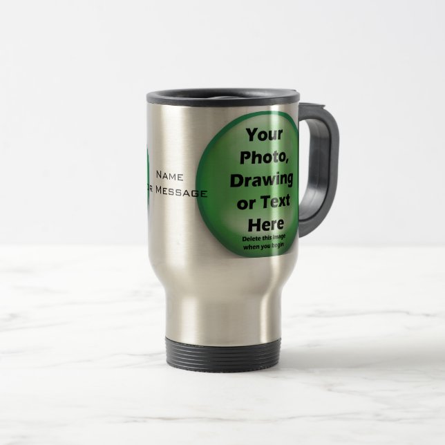 Design Your Own Travel Mug (Front Right)