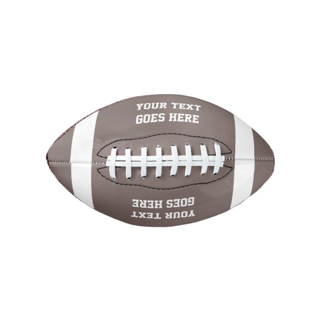 Design Your Own Unique Personalized Football (Front)