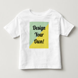 Design Your Personalise Gift Toddler T-shirt