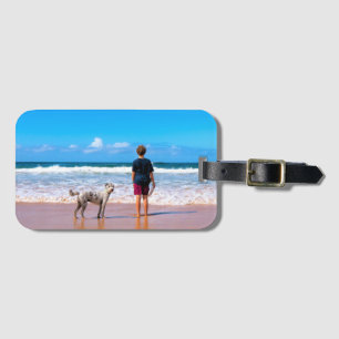 Design Your Pet Photo Luggage Tag Personalized