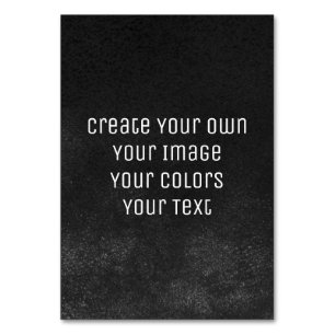 Design Your Way - Create Your Own Table Number