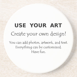Design yourself coasters use your art photos