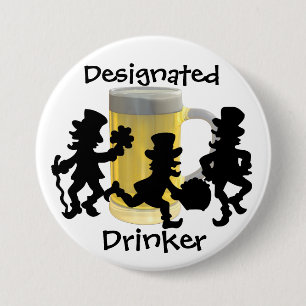 Designated Drinker - SRF 3 Inch Round Button