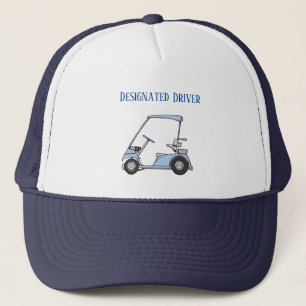 Designated Driver Funny GOLF Trucker Hat