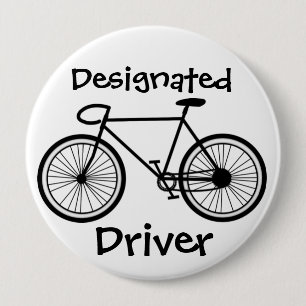 Designated Driver - SRF 4 Inch Round Button