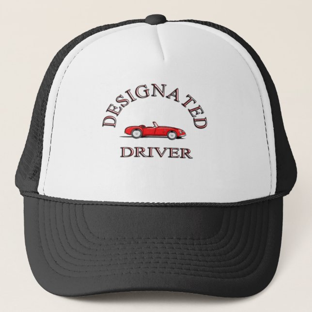 Designated Driver Trucker Hat (Front)