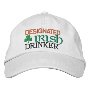 Designated Irish Drinker Embroidered Baseball Hat