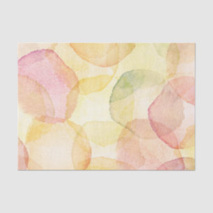 Designed abstract background with watercolor tissue paper