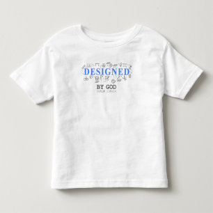 Designed By God – Men & Boys Christian Faith Psalm Toddler T-shirt