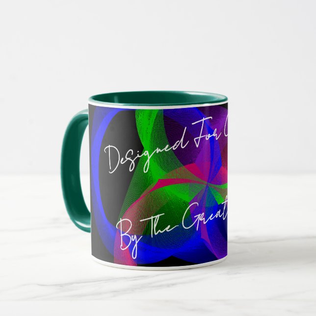 Designed For Greater Coffee Mug (Front Left)