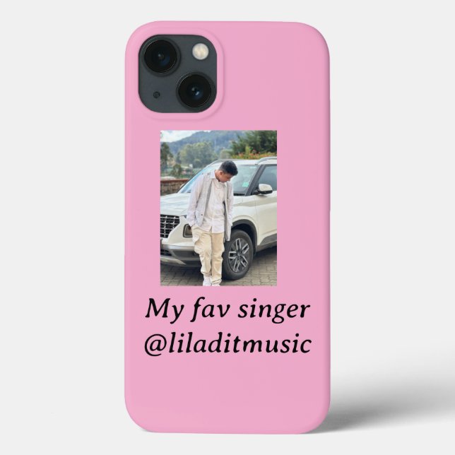 designed in my fav singer lil adit music Case-Mate iPhone case (Back)
