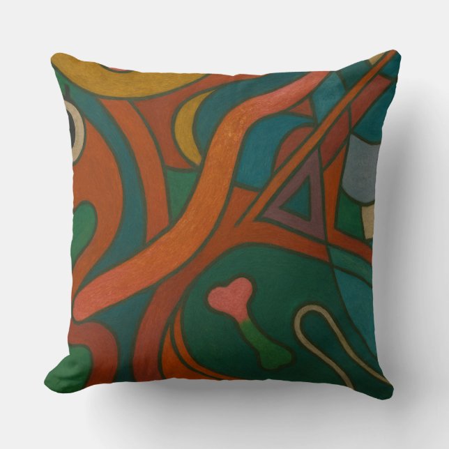 DESIGNED THROW PILLOW (Front)