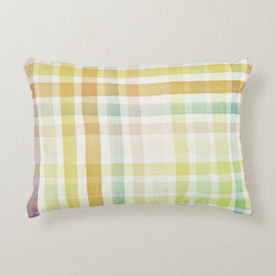 Designed watercolor art background, texture 2 accent pillow