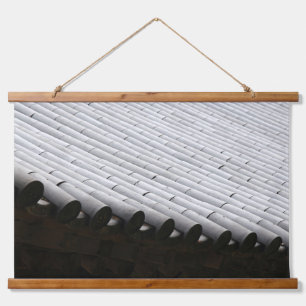 Designed with a photograph of South Korea, horizon Hanging Tapestry