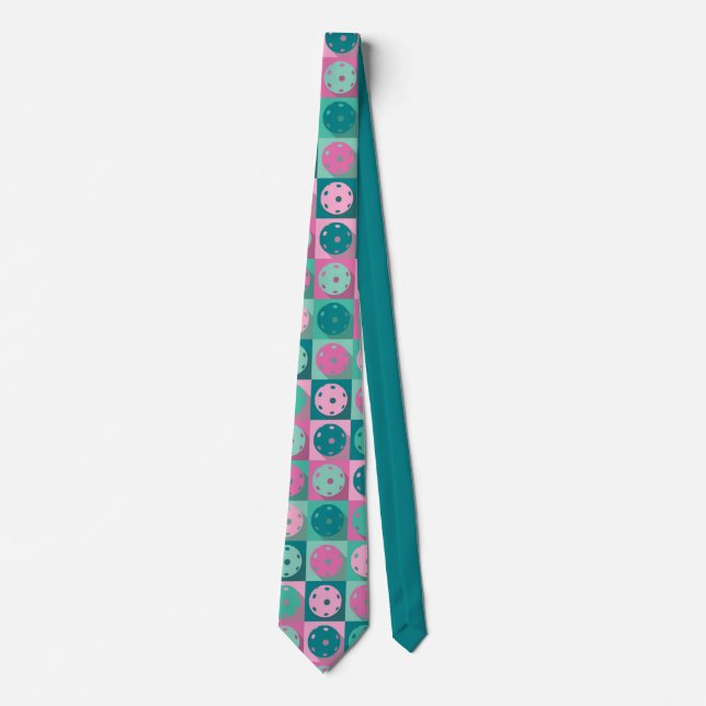 Designer all-over print tie (Front)