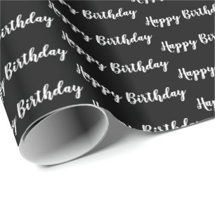 Designer Birthday Gift Wrap