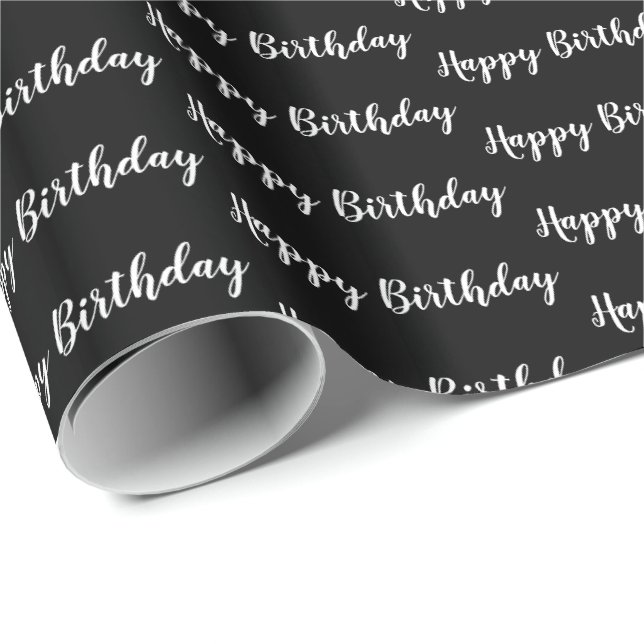 Designer Birthday Gift Wrap (Roll Corner)