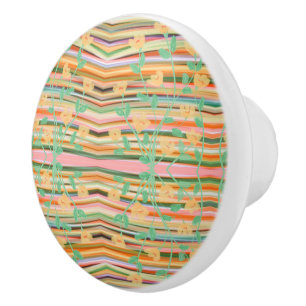 Designer Cabinet Pull in Colourful Design
