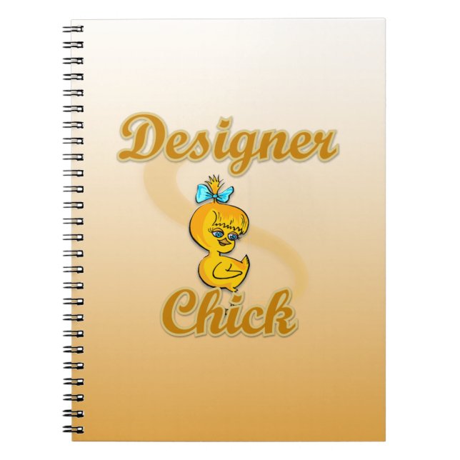 Designer Chick Notebook (Front)