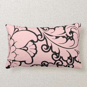 Designer Damask Throw Pillow