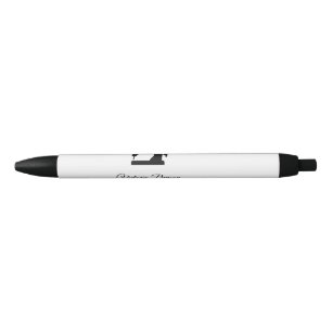 Designer dresses black ink pen