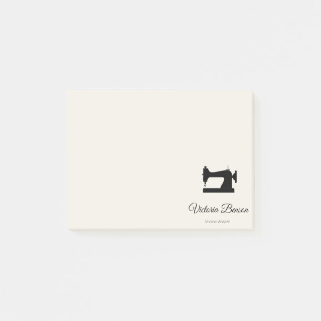 Designer dresses post-it notes (Front)