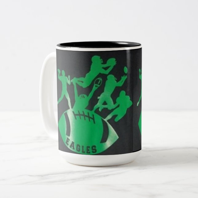 DESIGNER EAGLES MUG (Front Left)