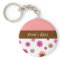Designer Floral Keychain