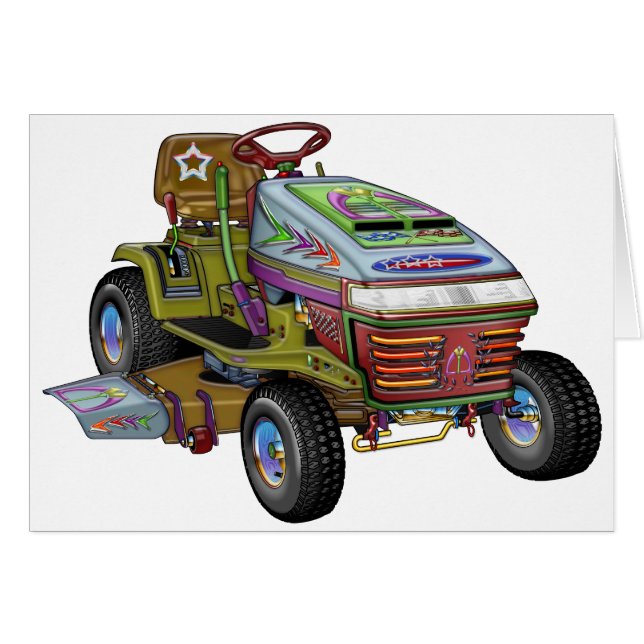 Designer Lawnmower (Front Horizontal)