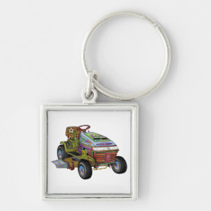 Designer Lawnmower Keychain