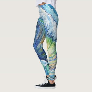 Designer-Leggings mit ausgefallenem Muster Leggings