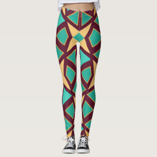 Designer-Leggings mit ausgefallenem Muster Leggings