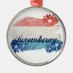 Designer Luxembourg Metal Ornament