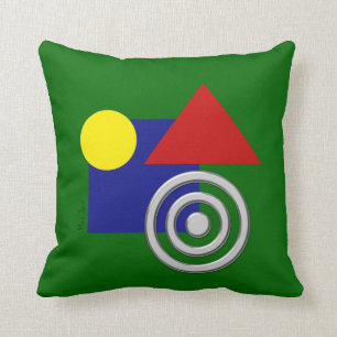 Designer Modern Throw Pillow