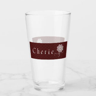 Designer nameplate w/ icon glass