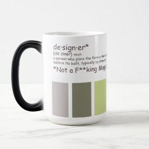 Designer. Not Magician Magic Mug