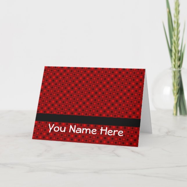Designer Note Card Template (Front)