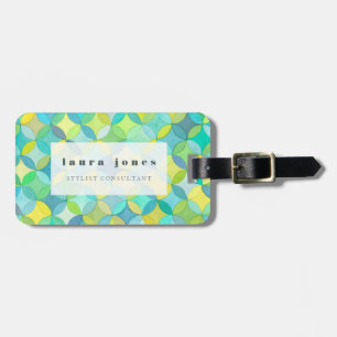 Designer Pattern Personalized Luggage Baggage Tag