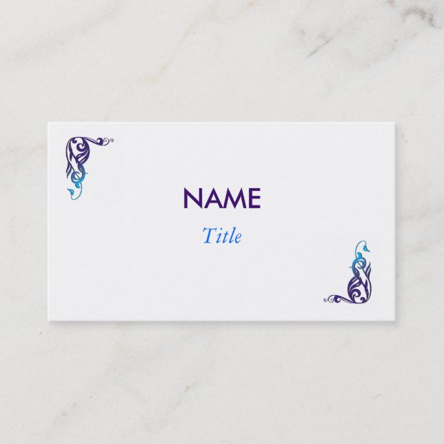 Designer Profile Card (Front)