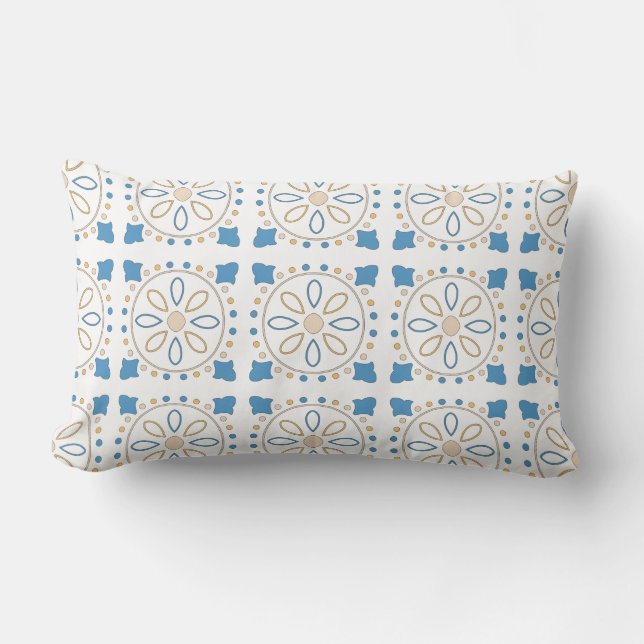 Designer Reversible Lumbar Pillow (Front)
