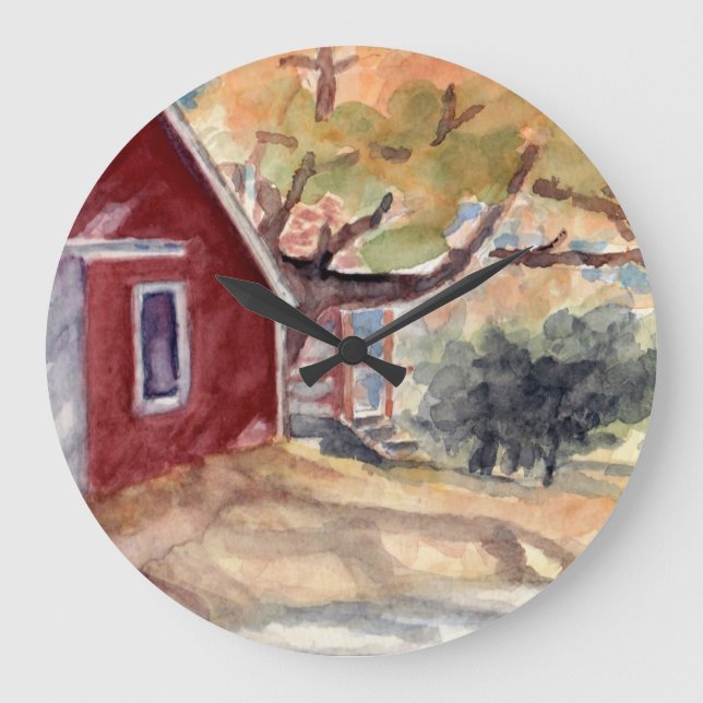 Designer Wall Clock - Great American Art (Front)