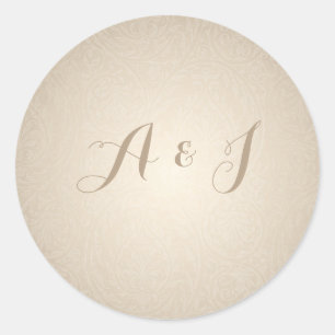 Designer Wedding Invitation Envelope Sticker