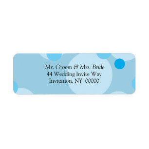 Designer Wedding Invite Label Sticker