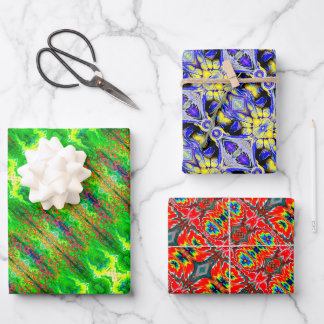 Designer wrapping paper