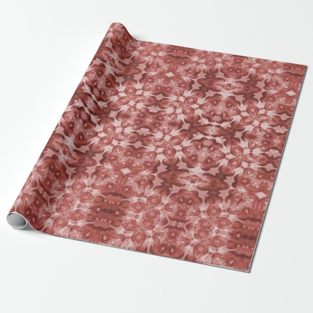 designer yuletide 001 holiday Wrapping Paper (Unrolled)