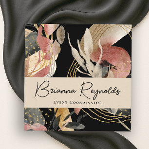 Designer's Choice Artistic Abstract Square Business Card