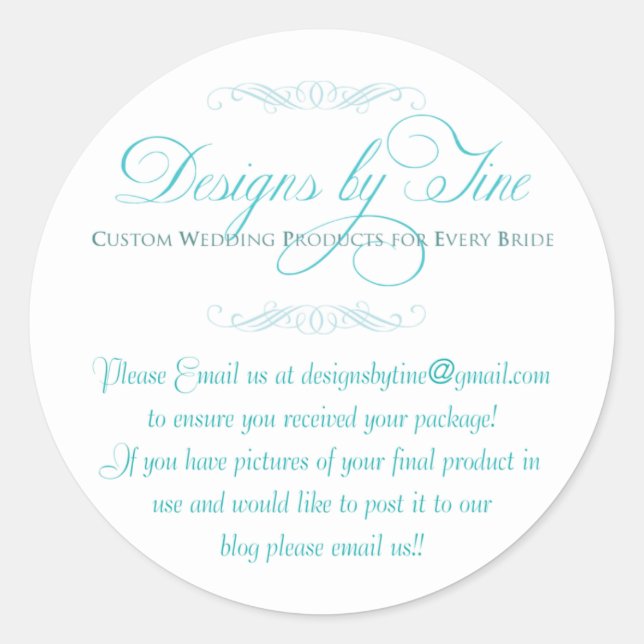 Designs by Tine Sticker (Devant)