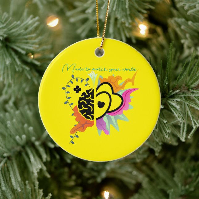 Designs for Every Personality and Passion  Ceramic Ornament (Tree)