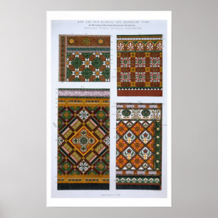 Designs for Majolica and Enamelled Tiles for Maw & Poster